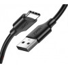Адаптер 3.5 мм jack UGREEN US287 USB - Type-C 1m Black (60116)