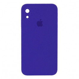 Epik iPhone XR Silicone Case Square Full Camera Protective AA Ultra Violet