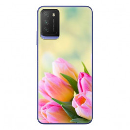 Boxface Silicone Case Xiaomi Poco M3 Bouquet of Tulips 41586-up1062
