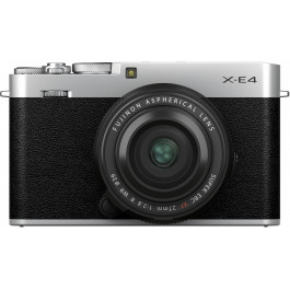 Fujifilm X-E4 kit (XF 27mm) Silver (16673938)