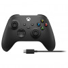 Microsoft Xbox Series X | S Wireless Controller Carbon Black + USB Cable (XOA-0010, 1V8-00001, 1V8-00002) - зображення 3