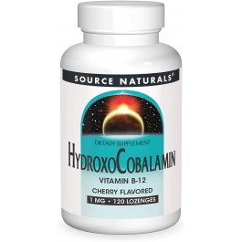 Source Naturals HydroxoCobalamin /Vitamin B-12/ 120 tabs Cherry