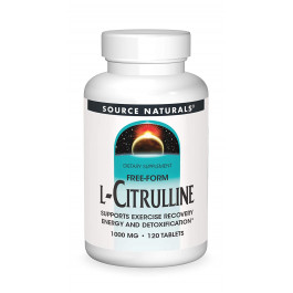 Source Naturals L-Citrulline 1000 mg 120 tabs