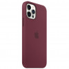 Apple iPhone 12/12 Pro Silicone Case with MagSafe - Plum (MHL23) - зображення 2