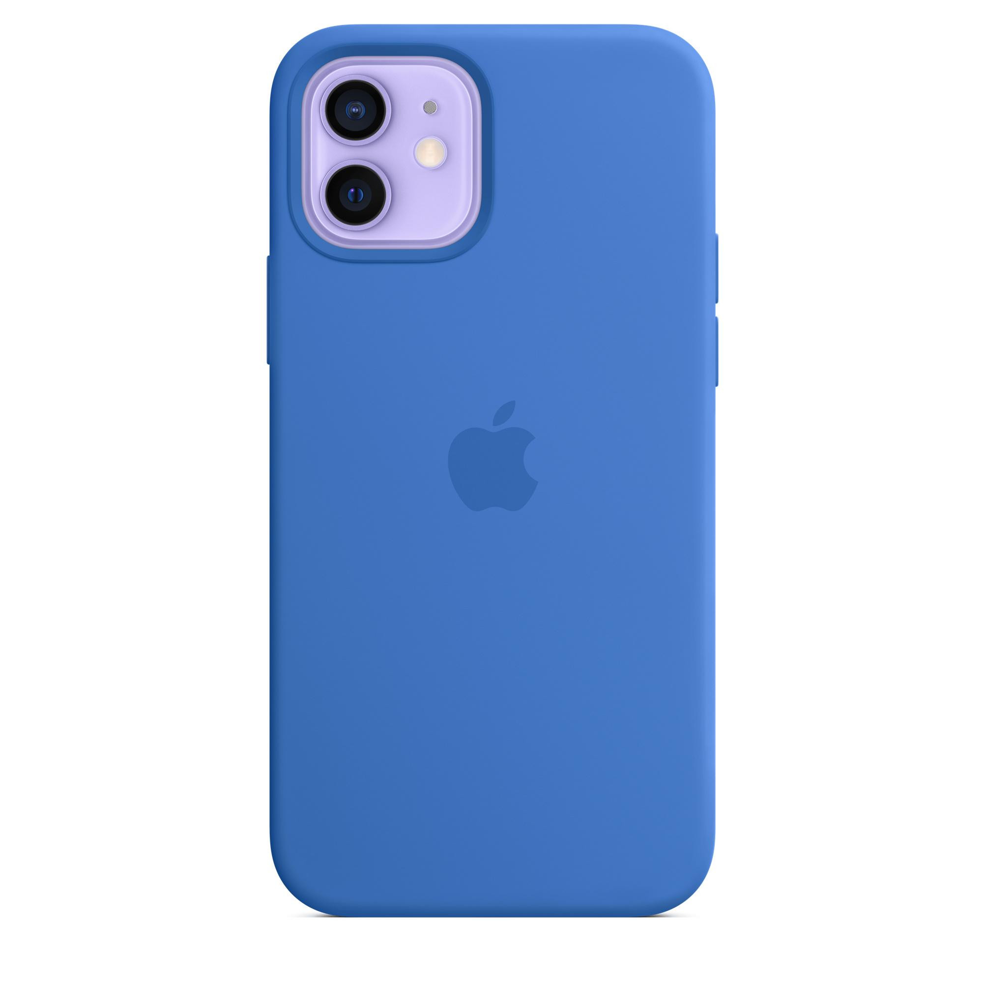 Apple iPhone 12 | 12 Pro Silicone Case with MagSafe - Capri Blue (MJYY3) - зображення 1
