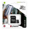 Kingston 32 GB microSDHC Class 10 UHS-I Canvas Select Plus + SD Adapter SDCS2/32GB - зображення 3