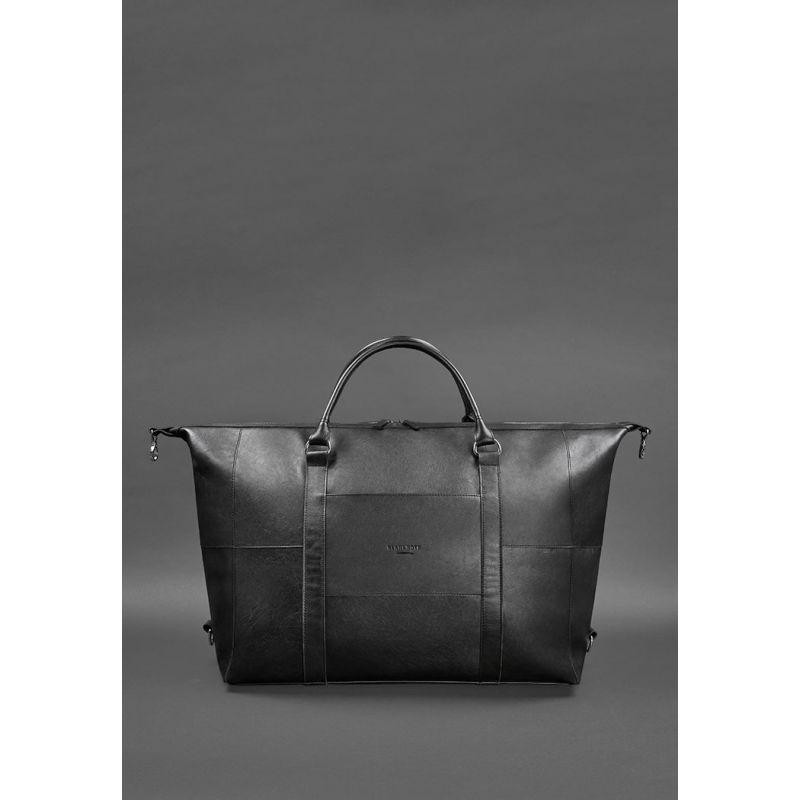 BlankNote Мужская сумка кожаная  BN-BAG-41-noir Чёрная - зображення 1