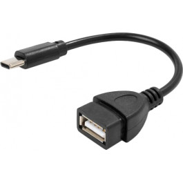 Vinga USB 2.0 - Type-C (VCPDCOTGTCBK)