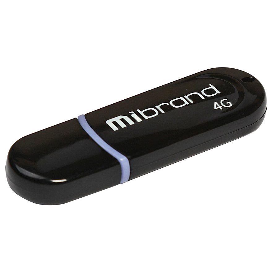 Mibrand 4 GB Panther Black (MI2.0/PA4P2B) - зображення 1