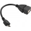Vinga OTG USB 2.0 AM to Micro-BM Black (VCPDCOTGMBK) - зображення 2