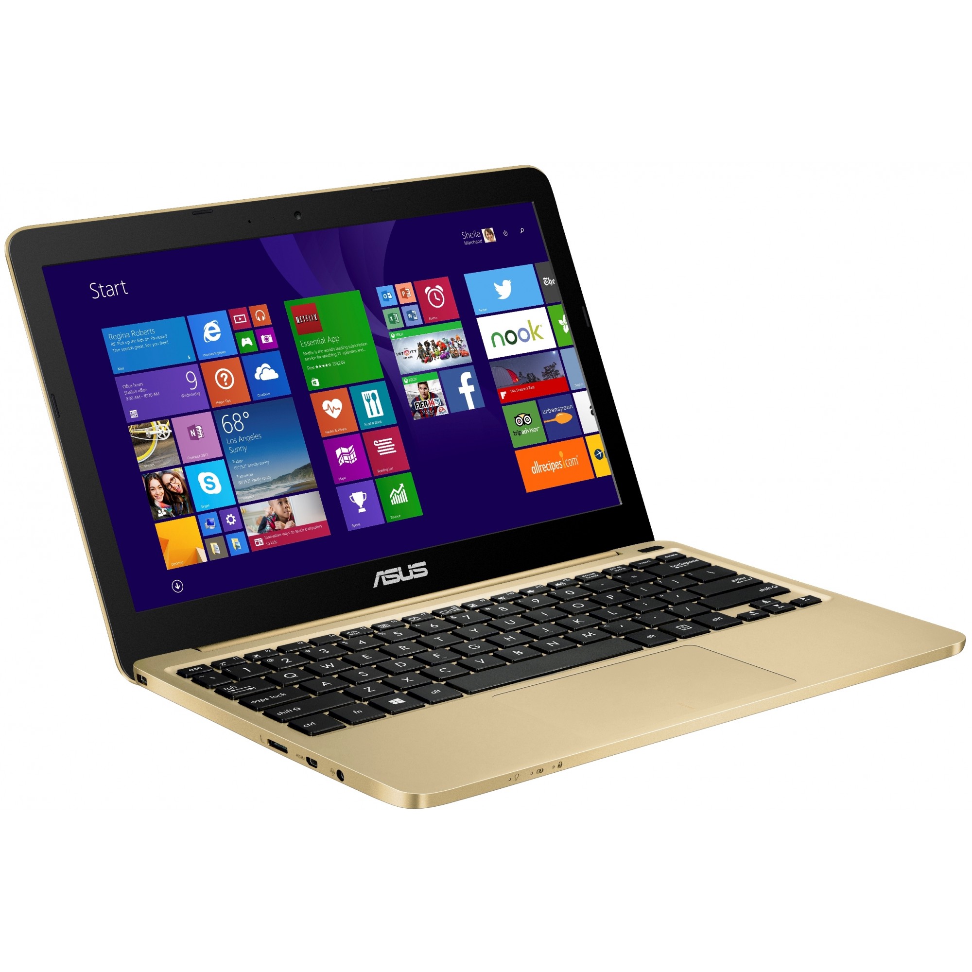 ASUS EeeBook X205TA (X205TA-FD027B) Gold - зображення 1