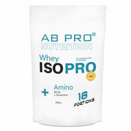AB Pro ISO Pro Whey+ Amino 450 g /18 servings/ Ваниль