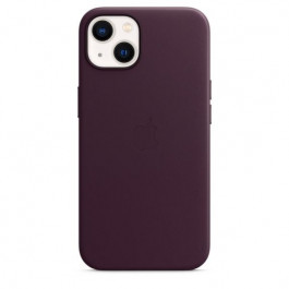 Apple iPhone 13 Leather Case with MagSafe - Dark Cherry (MM143)