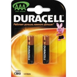 Duracell AAA bat Alkaline 2шт Basic 81268853
