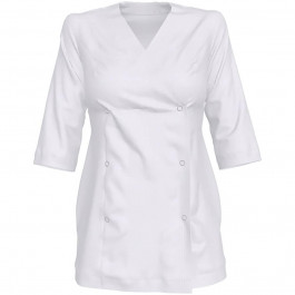 Мой портной Медицинская блуза женская, белая, размеры 46-48