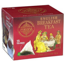 Mlesna Черный чай Английский завтрак в пакетиках Млесна картон 30 г