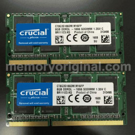 Crucial 8 GB SO-DIMM DDR3L 1866 MHz (CT8G3S186DM)