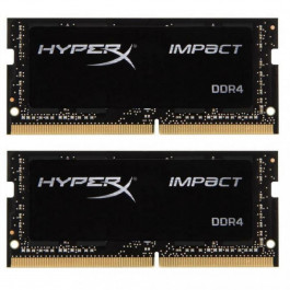 HyperX 16 GB (2x8GB) DDR4 SO-DIMM 2666 MHz Impact (HX426S15IB2K2/16)