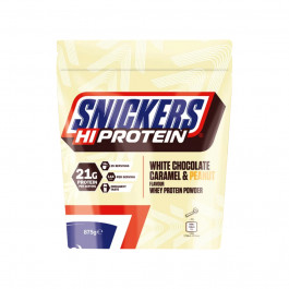 Mars Protein Snickers Hi Protein Whey Powder 875 g /25 servings/ White Chocolate Caramel Peanut