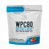 BodyPerson Labs WPC80 900 g /30 servings/ Strawberry - зображення 1