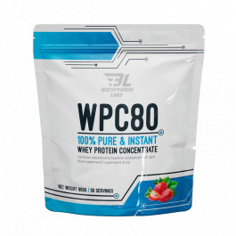 BodyPerson Labs WPC80 900 g /30 servings/ Strawberry