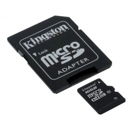 Kingston 16 GB microSDHC class 10 + SD Adapter SDC10/16GB