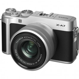 Fujifilm X-A7 kit (15-45mm) Silver (16638201)