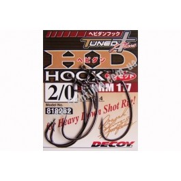 Decoy HD Hook Offset Worm117 №2/0 (4pcs)