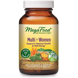 MegaFood Multi for Women 120 tabs /60 servings/