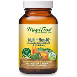 MegaFood Multi for Men 40+ 60 tabs /30 servings/