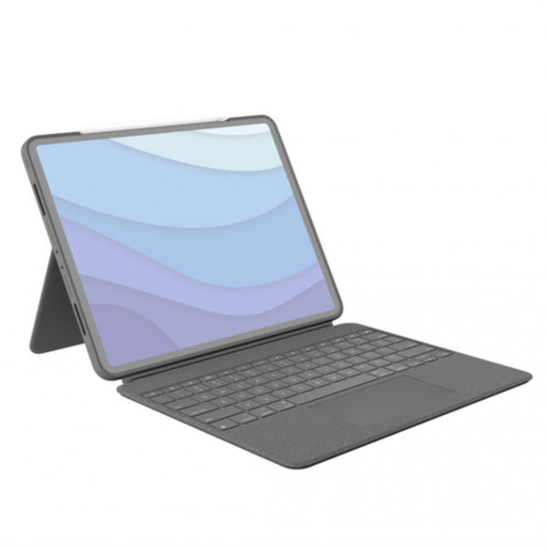 Logitech Combo Touch Keyboard Case for iPad Pro 12.9" Oxford Gray (920-010097) - зображення 1