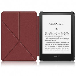BeCover Ultra Slim Origami для Amazon Kindle Paperwhite 11th Gen. 2021 Red Wine (707222)