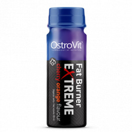 OstroVit Fat Burner eXtreme Shot 80 ml /2 servings/ Cherry Orange