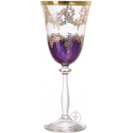 Combi Набор бокалов для вина Violet and Gold 250 мл 6 шт. (G573Z-200/1)