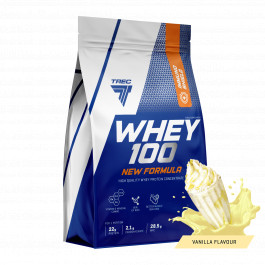 Trec Nutrition Whey 100 New Formula 700 g /23 servings/ Vanilla