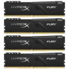 HyperX 64 GB (4x16GB) DDR4 3466 MHz FURY Black (HX434C17FB4K4/64) - зображення 1