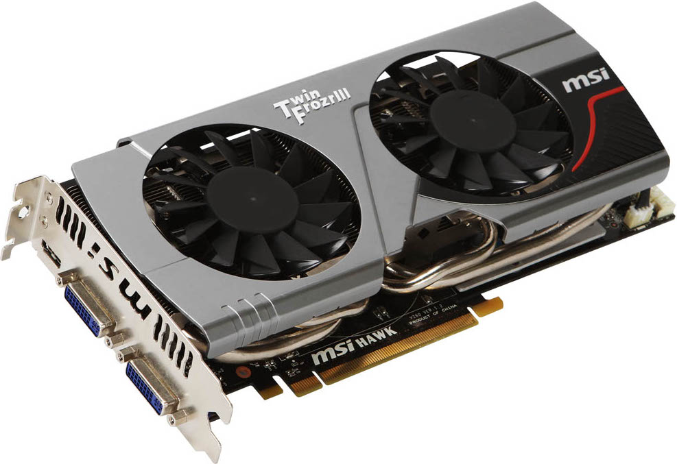 MSI GeForce GTX560 Ti N560GTX-Ti Hawk - зображення 1