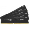 HyperX 64 GB (4x16GB) DDR4 3000 MHz Fury Black (HX430C16FB4K4/64) - зображення 1