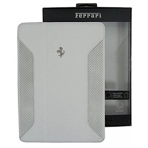 CG Mobile Ferrari F12 Collection Leather Folio Case iPad Air White (FEF12FCD5WH) - зображення 1
