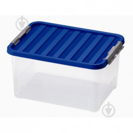 Heidrun Ящик полипропиленовый 1605_синій Ящик пластиковый ClipBOX 38л, 52х36,5х26см, (1605_синий) 260x365x20