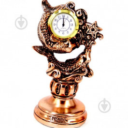 Classic Art Статуэтка настольные часы знак зодиака Рыбы T1130