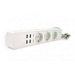 Voltronic Power WiFi, 3 розетки, 4 USB, 2 м, White (ТВ-Т09/17464)