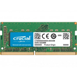 Crucial 8 GB SO-DIMM DDR4 2666 MHz Memory for Mac (CT8G4S266M)