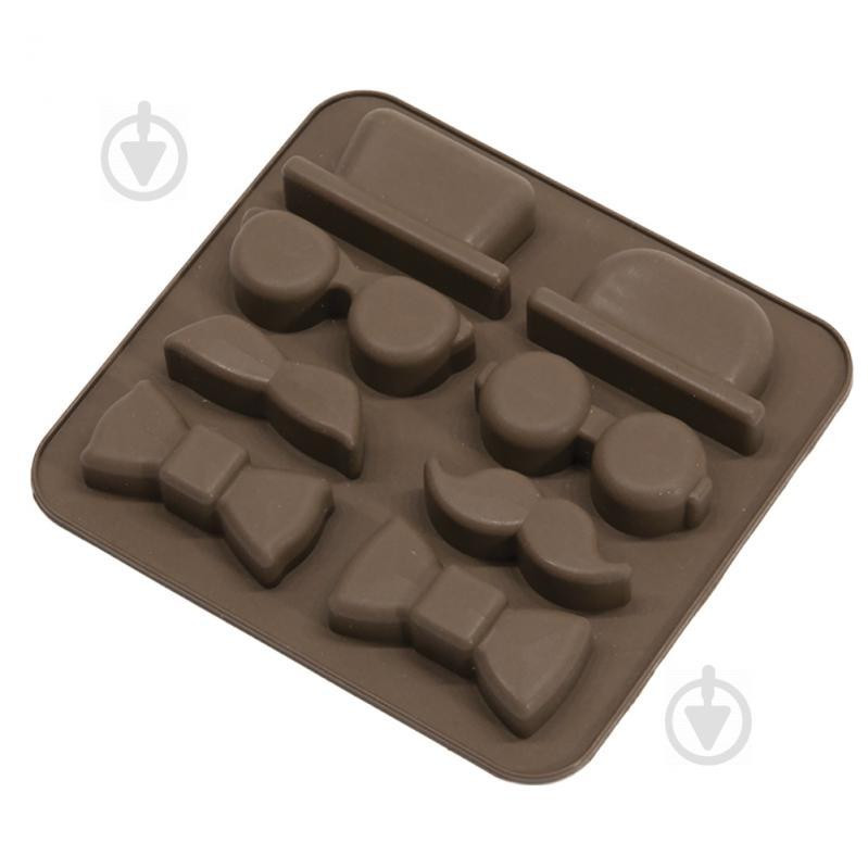 MYS Силиконовая форма для шоколада Детектив Коричневая (-41175) - зображення 1