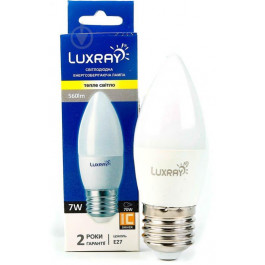 Luxray LED 7W C37 E27 220V 3000K (LX430-B35-2707)