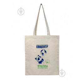 Zoz Сумка-шоппер  #ТобіТорба с логотипом бежевый