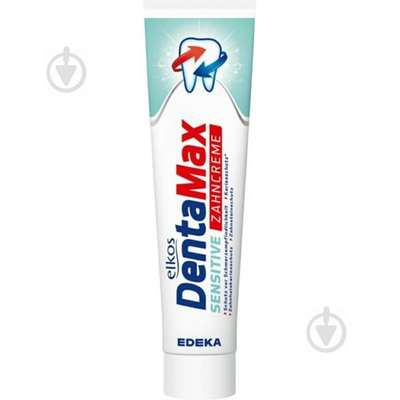 Elkos Зубная паста  Dental Max Sensitive 125 мл - зображення 1