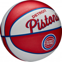 Wilson NBA Team Retro Mini Detroit Pistons Size 3 (WTB3200XBDET)