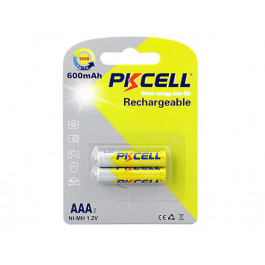 PKCELL AAA 600mAh NiMH 2шт (PC/AAA600-2BR)