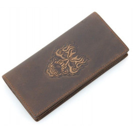 Vintage Бумажник мужской  14384 в винтажном стиле Коричневый